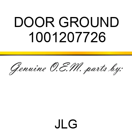 DOOR GROUND 1001207726