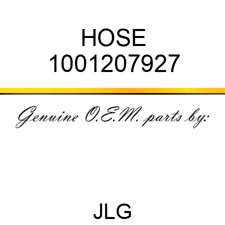 HOSE 1001207927