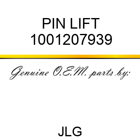PIN LIFT 1001207939