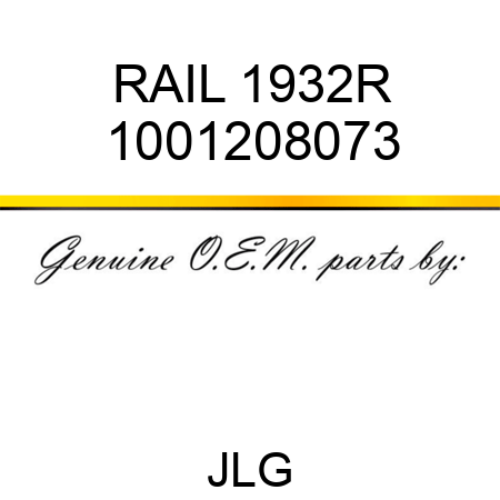 RAIL 1932R 1001208073