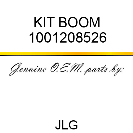 KIT BOOM 1001208526