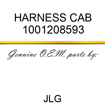 HARNESS CAB 1001208593