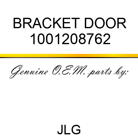 BRACKET DOOR 1001208762
