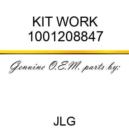 KIT WORK 1001208847