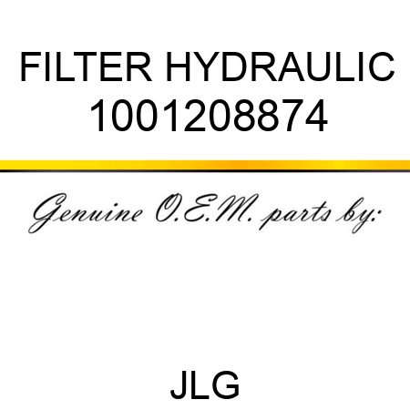 FILTER HYDRAULIC 1001208874