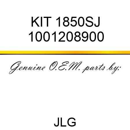 KIT 1850SJ 1001208900