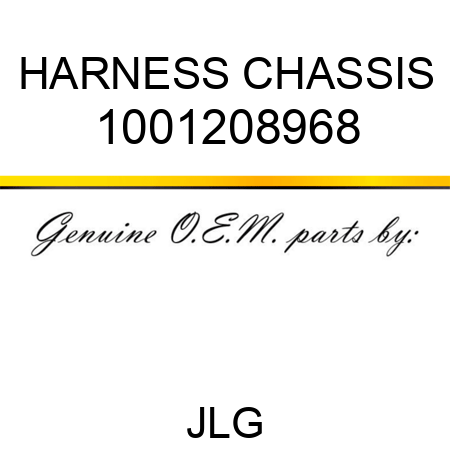 HARNESS CHASSIS 1001208968