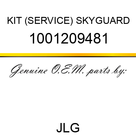 KIT (SERVICE) SKYGUARD 1001209481