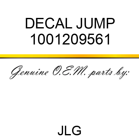 DECAL JUMP 1001209561