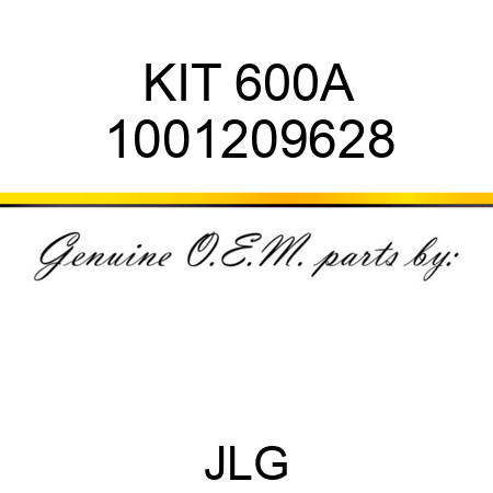 KIT 600A 1001209628