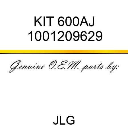 KIT 600AJ 1001209629