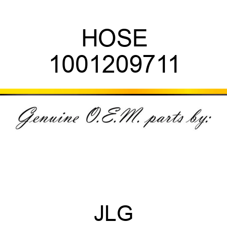 HOSE 1001209711