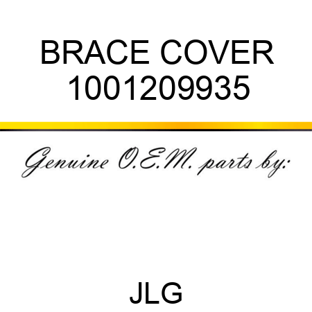 BRACE COVER 1001209935