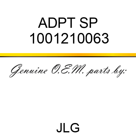 ADPT SP 1001210063