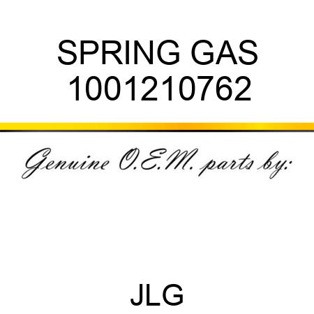 SPRING GAS 1001210762