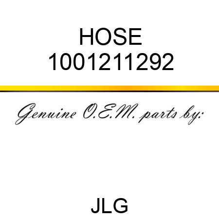 HOSE 1001211292