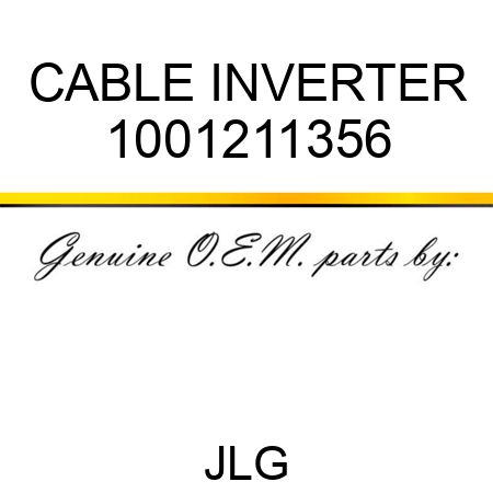 CABLE INVERTER 1001211356