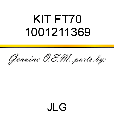 KIT FT70 1001211369