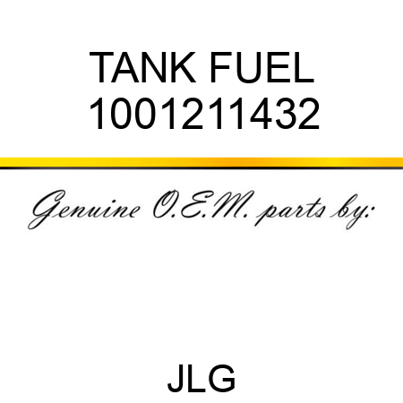 TANK FUEL 1001211432