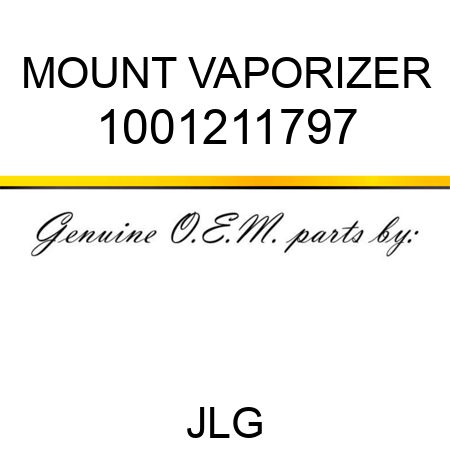 MOUNT VAPORIZER 1001211797