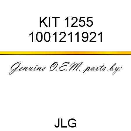 KIT 1255 1001211921