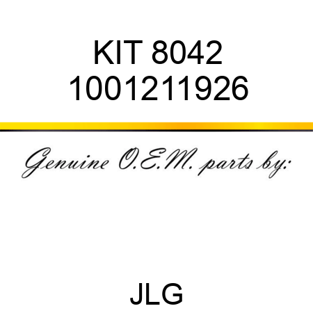 KIT 8042 1001211926