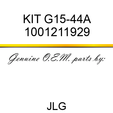 KIT G15-44A 1001211929