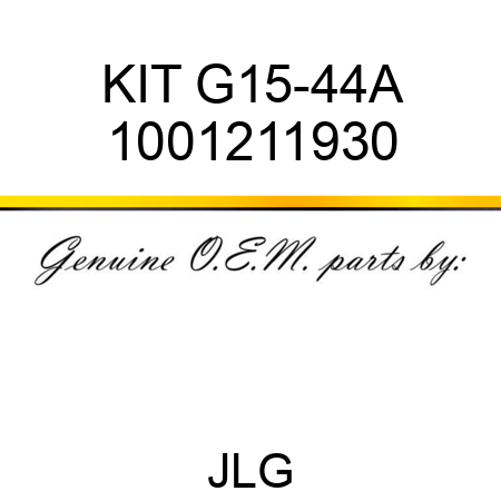KIT G15-44A 1001211930