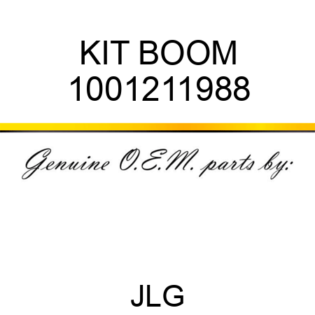 KIT BOOM 1001211988