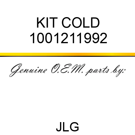 KIT COLD 1001211992