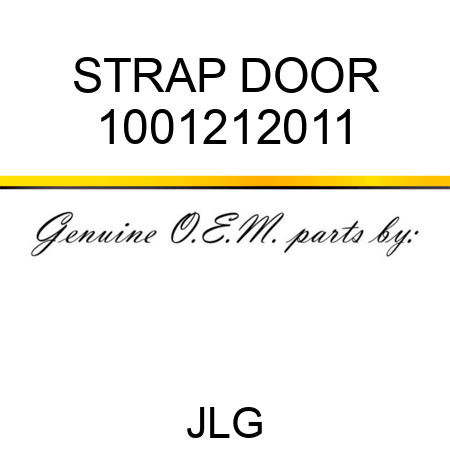 STRAP DOOR 1001212011