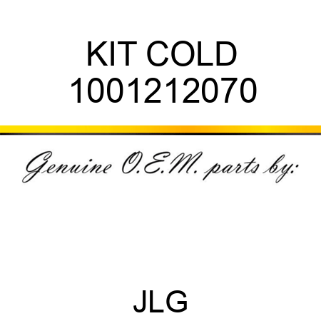 KIT COLD 1001212070
