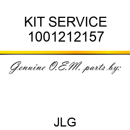 KIT SERVICE 1001212157
