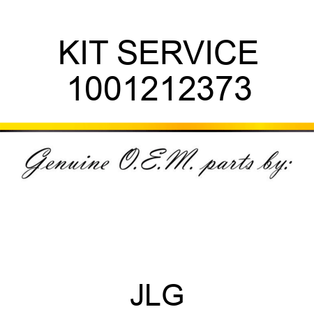 KIT SERVICE 1001212373
