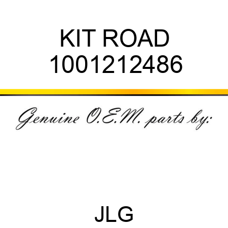 KIT ROAD 1001212486