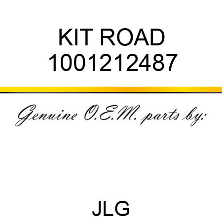 KIT ROAD 1001212487