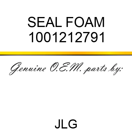 SEAL FOAM 1001212791