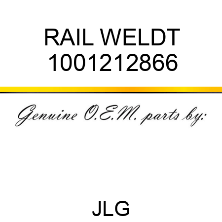 RAIL WELDT 1001212866