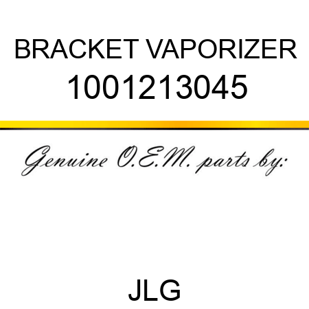 BRACKET VAPORIZER 1001213045