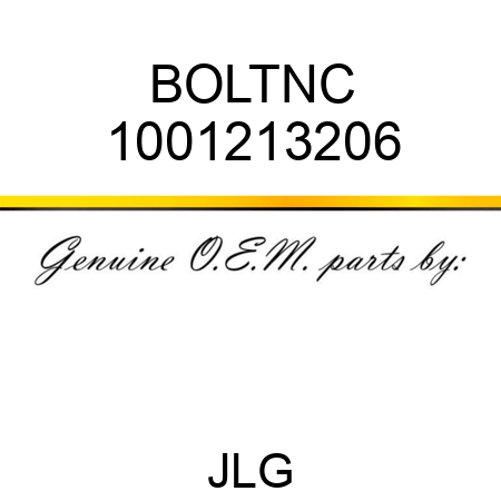 BOLTNC 1001213206