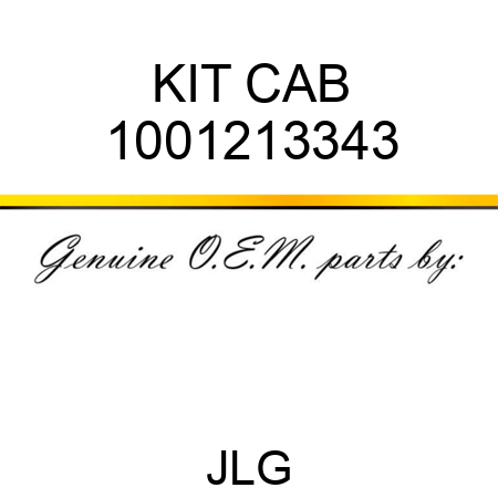 KIT CAB 1001213343