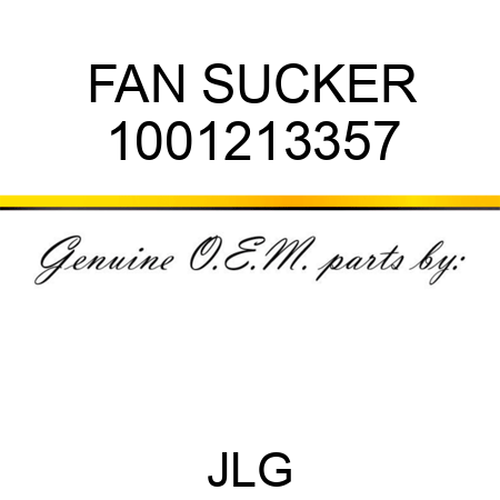 FAN SUCKER 1001213357