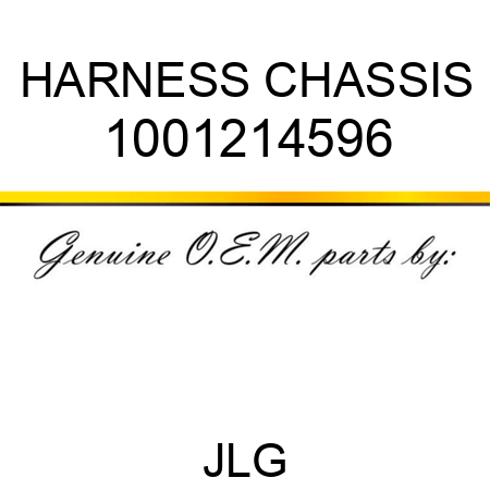 HARNESS CHASSIS 1001214596