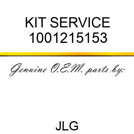 KIT SERVICE 1001215153