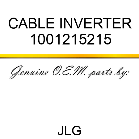 CABLE INVERTER 1001215215