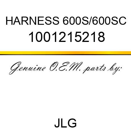 HARNESS 600S/600SC 1001215218