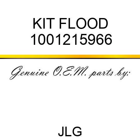 KIT FLOOD 1001215966