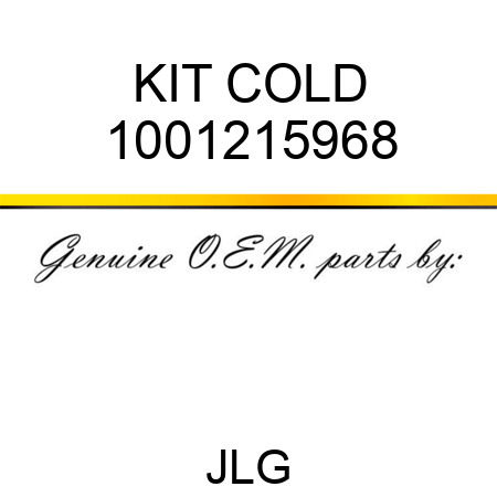 KIT COLD 1001215968