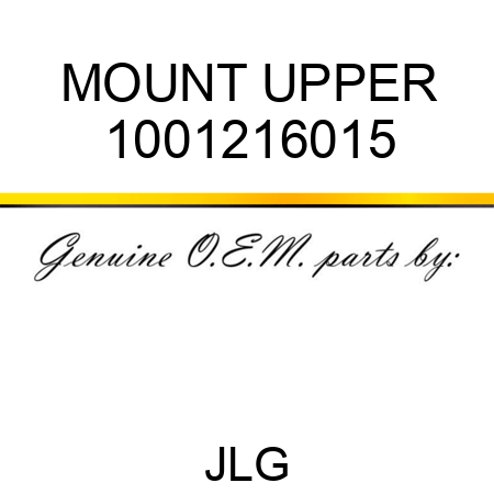 MOUNT UPPER 1001216015