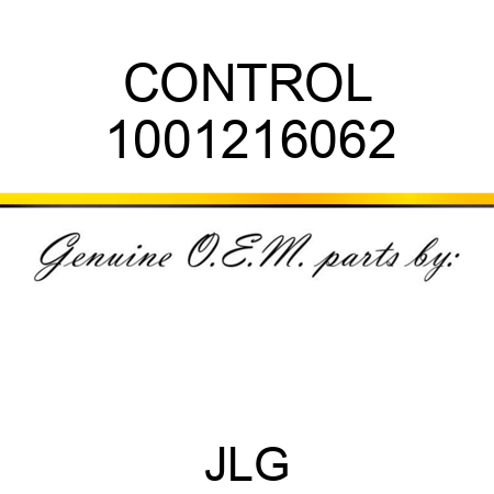 CONTROL 1001216062
